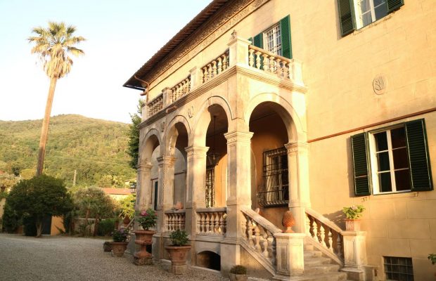 Villa Studiati - Loggia at sunset